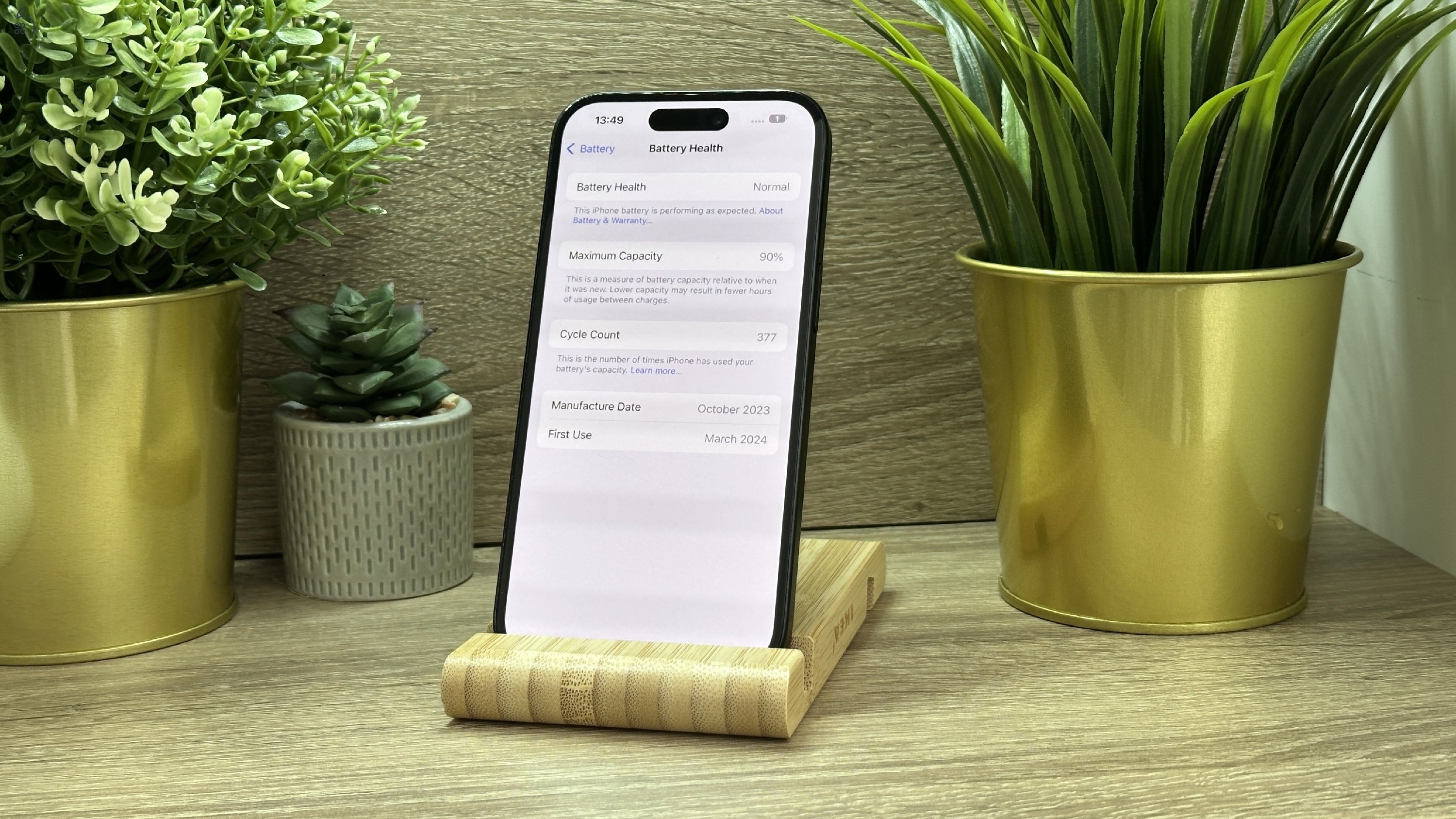  iPhone 15 128GB Fekete, Független - Garancia, Számla 