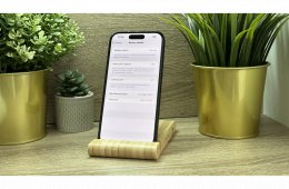  iPhone 15 128GB Fekete, Független - Garancia, Számla 