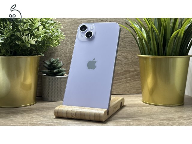  iPhone 14 Plus 128GB Lila, Független - Garancia, Számla 