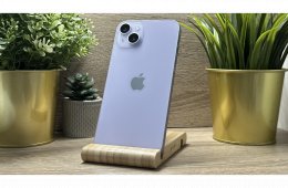  iPhone 14 Plus 128GB Lila, Független - Garancia, Számla 