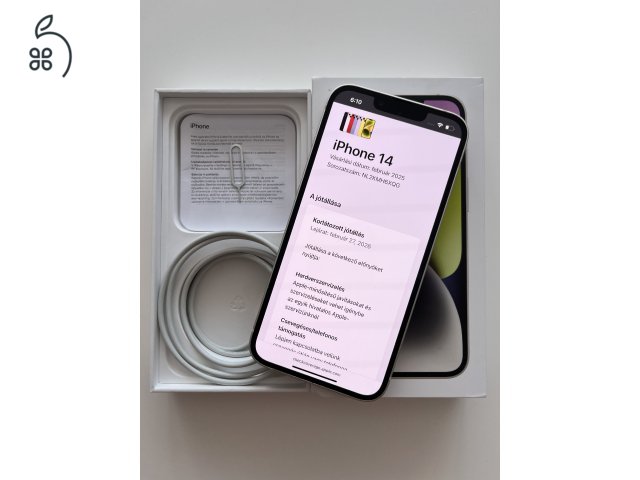 iPhone 14 128GB Apple garancia! Akku 100%!