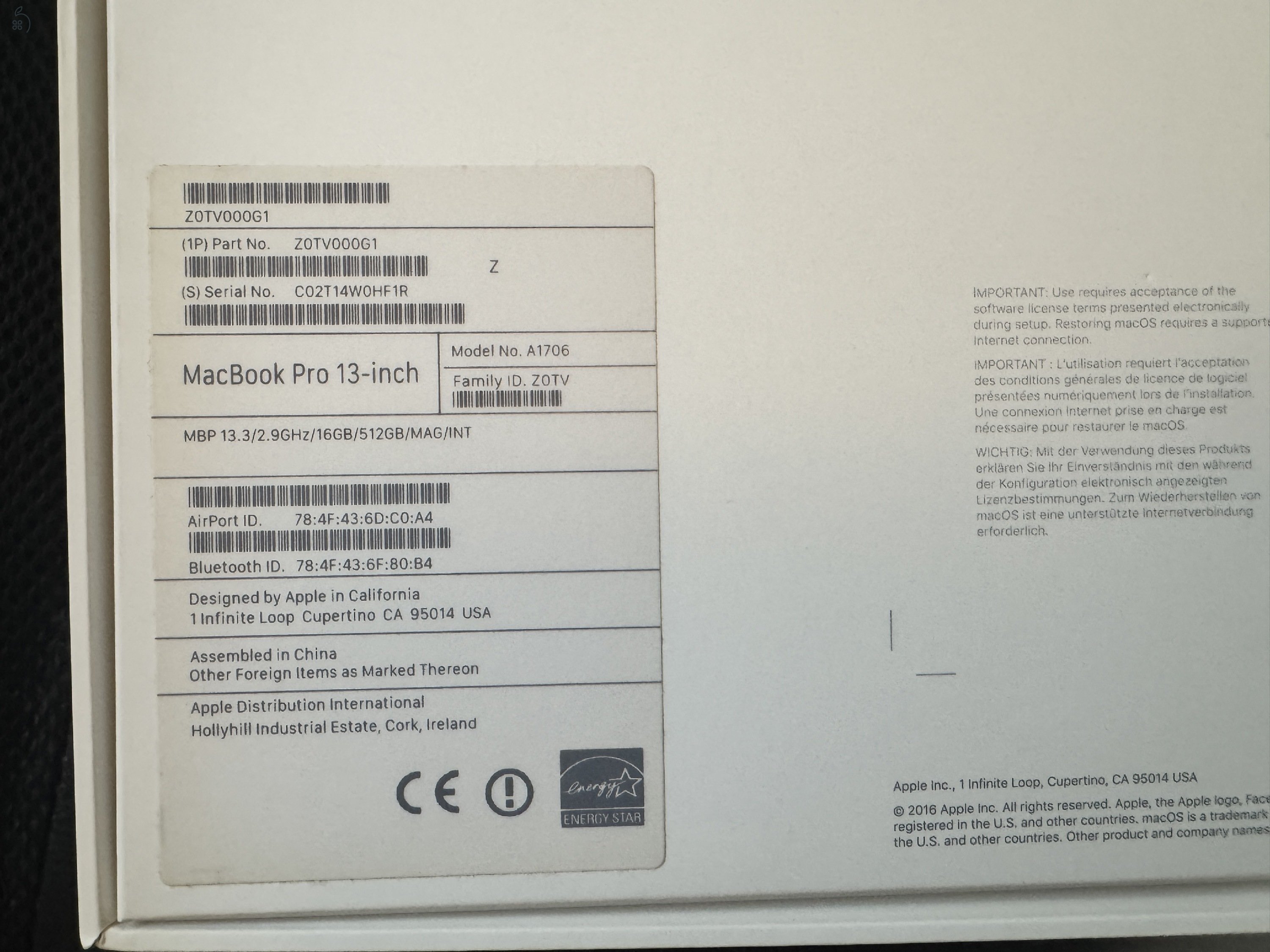 Macbook Pro 13