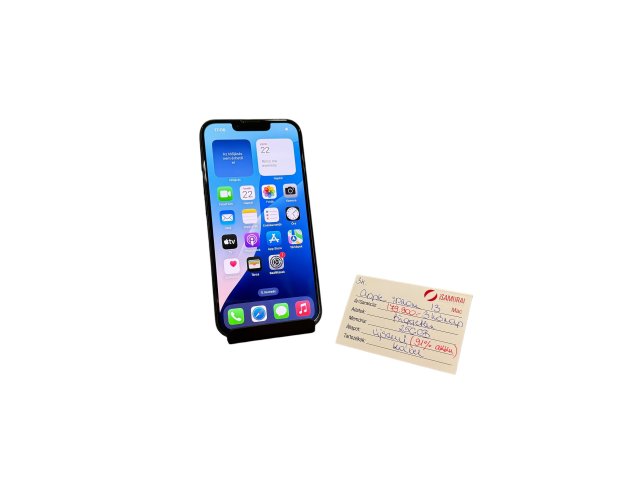 34. Apple iPhone 13 - 256 GB - Fekete - Újszerű - ÚJ AKKU