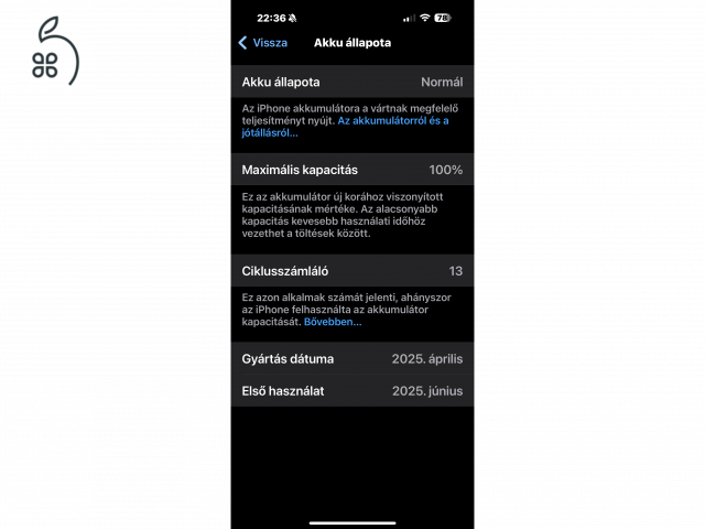 iPhone 16 ProMax Natúr Titán eladó, 1 hónapos készülék!