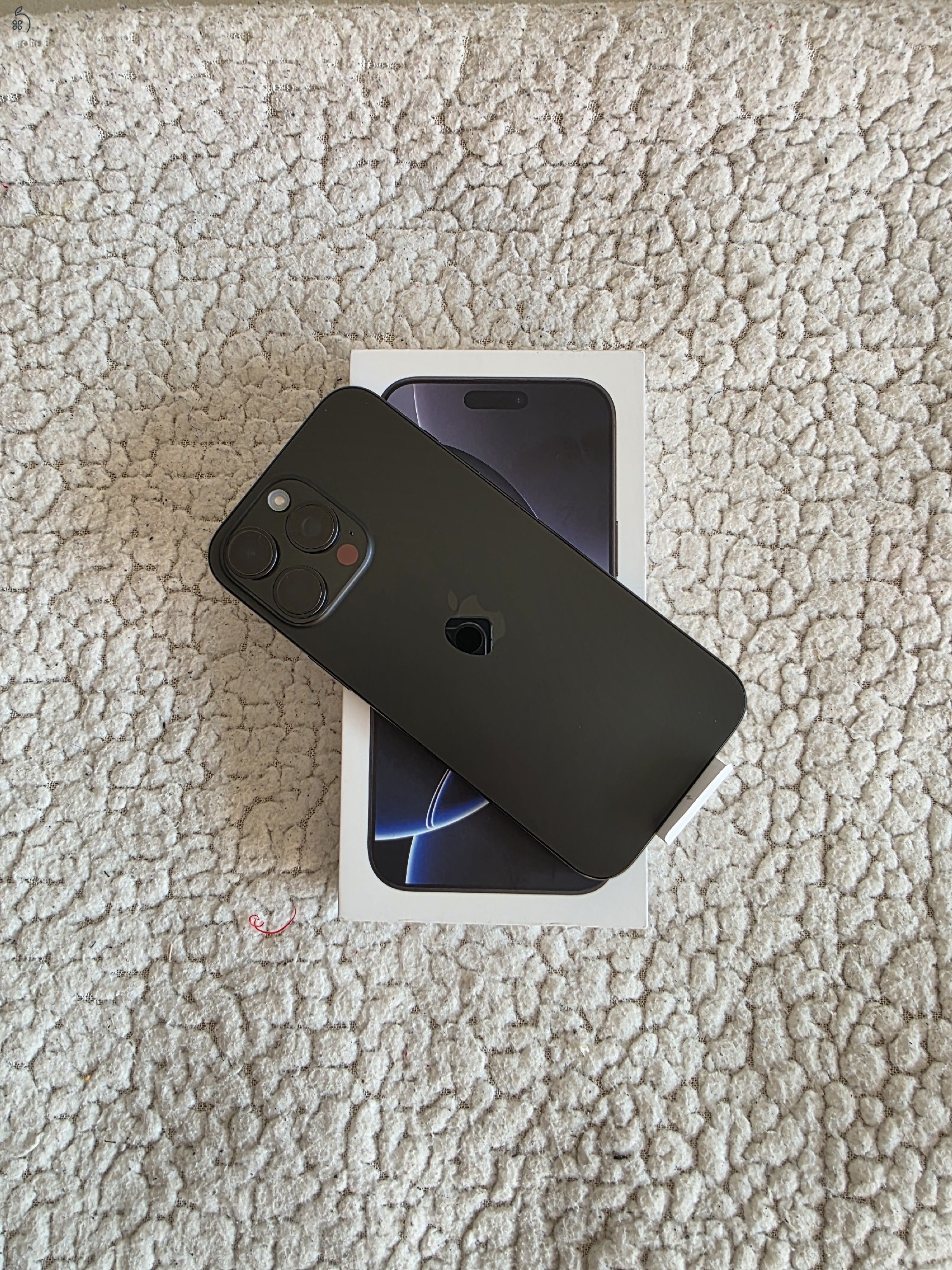 iPhone 16 promax/256/ független fekete!