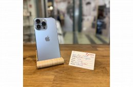 77. Apple iPhone 13 Pro - 256 GB - Sierra Blue - Új akku - Újszerű