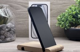 iPhone 15 Black 128GB 2 ÉV Garanciával Számlával
