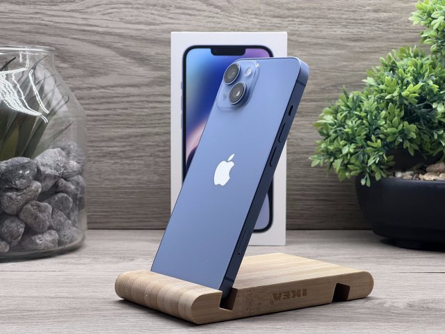 iPhone 14 Blue 128GB 2 ÉV Garanciával Számlával