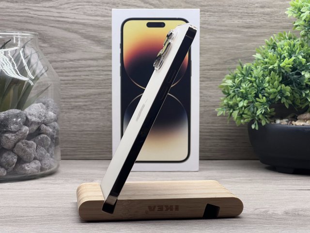 Hibátlan iPhone 14 Pro Max Gold 128GB 2 ÉV Garanciával Számlával Aksi 100%