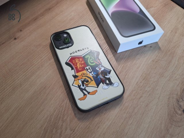 Eladó iPhone 14 Plus 256GB  Mobilfox magsafe tokkal és tartozékkal
