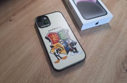 Eladó iPhone 14 Plus 256GB  Mobilfox magsafe tokkal és tartozékkal