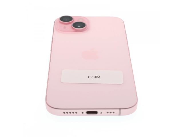 !! 1 ÉV GARANCIA !! Apple iPhone 15 128 GB Pink 100%