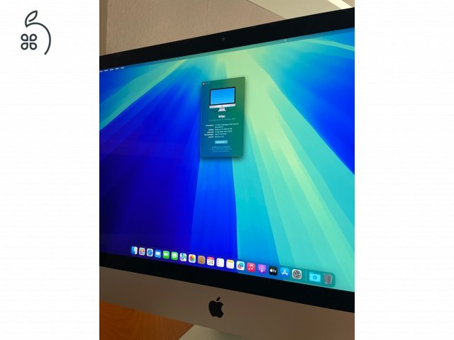 iMac27 5K, 2019, i5 3.7GHz-6 mag, 1TB SSD, 32GB RAM, 8GB video! - dobozában 