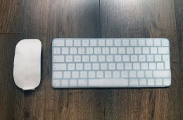 Apple Magic Keyboard és Magic Mouse (USB_C) kék, új, bontatlan!