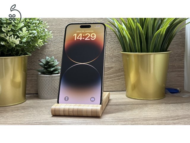  iPhone 14 Pro Max 256GB Arany, Független - Garancia, Számla 