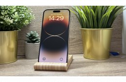  iPhone 14 Pro Max 256GB Arany, Független - Garancia, Számla 