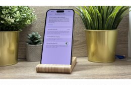  iPhone 14 Pro Max 256GB Arany, Független - Garancia, Számla 