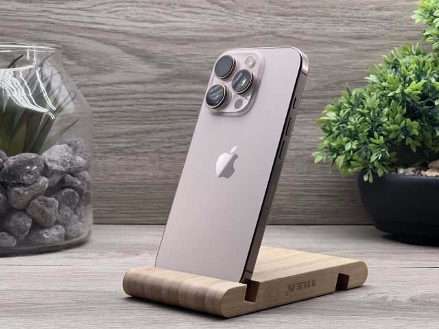 Hibátlan iPhone 16 Pro Desert Titanium 128GB 2 ÉV Garanciával Számlával Aksi 100%