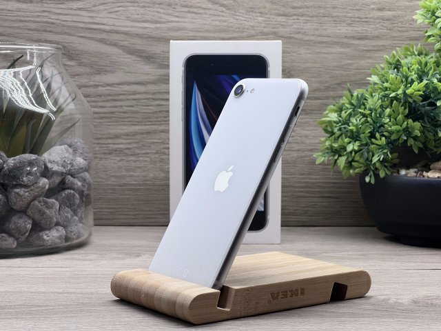 Hibátlan iPhone SE2020 White 128GB 2 ÉV Garanciával Számlával Aksi 100%