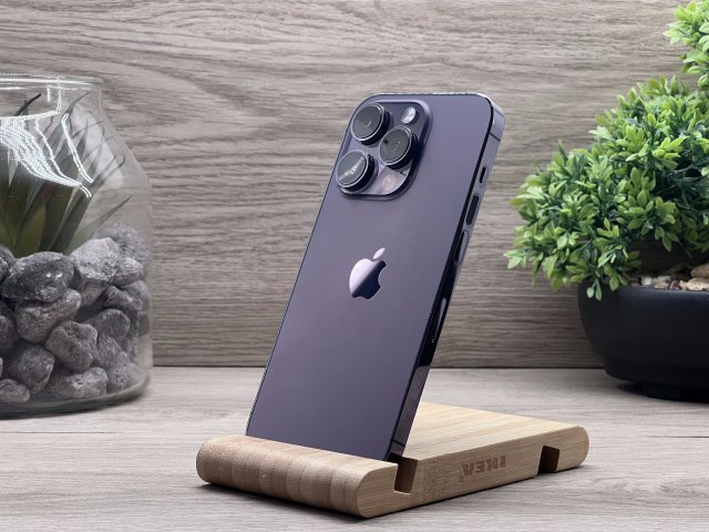 Hibátlan iPhone 14 Pro Deep Purple 128GB 2 ÉV Garanciával Számlával