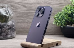 Hibátlan iPhone 14 Pro Deep Purple 128GB 2 ÉV Garanciával Számlával