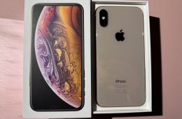 Eladó iPhone XS (512gb) gold, független - szép állapotú (akku 88%)