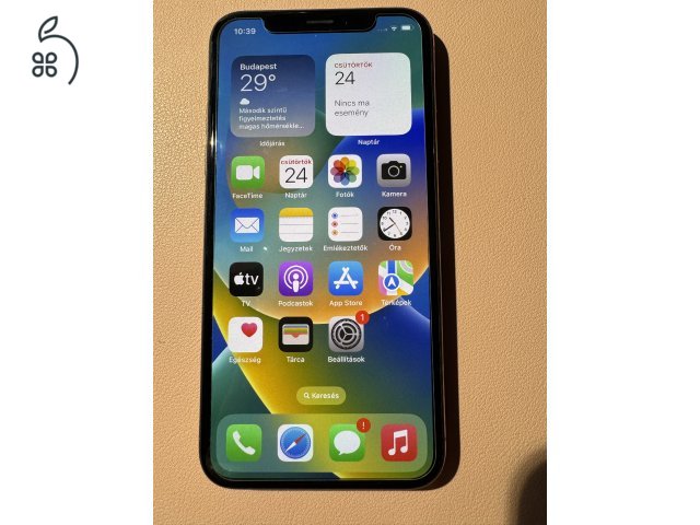 Eladó iPhone XS (512gb) gold, független - szép állapotú (akku 88%)
