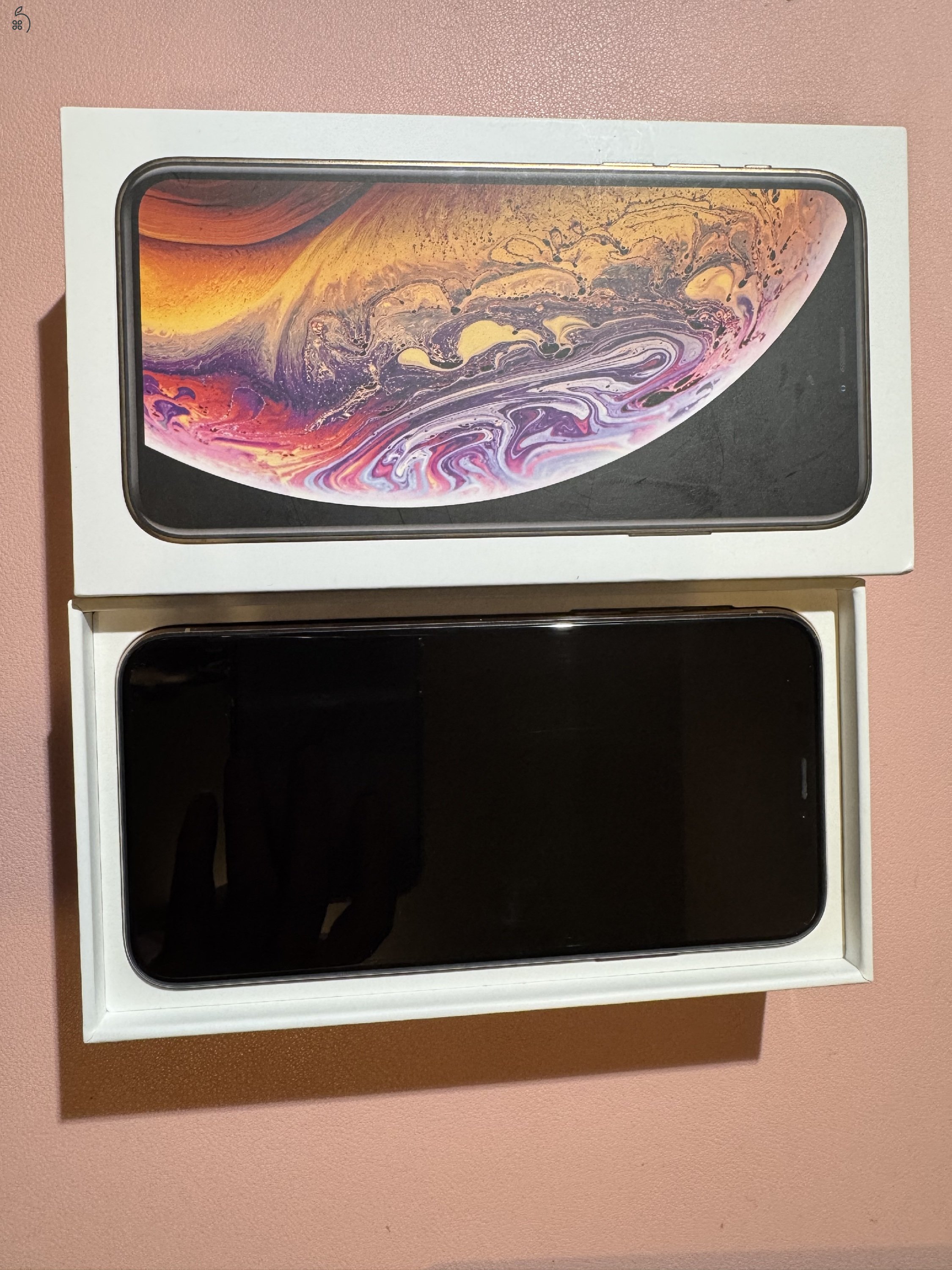 Eladó iPhone XS (512gb) gold, független - szép állapotú (akku 88%)