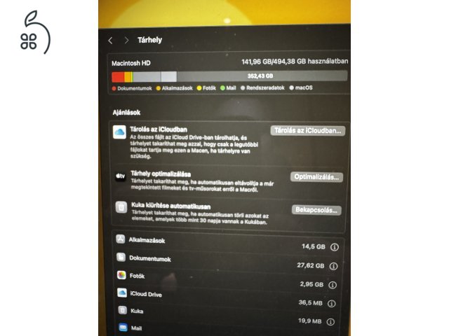 MACBOOK AIR 2020 M1 16GB/512GB SPACE GRAY