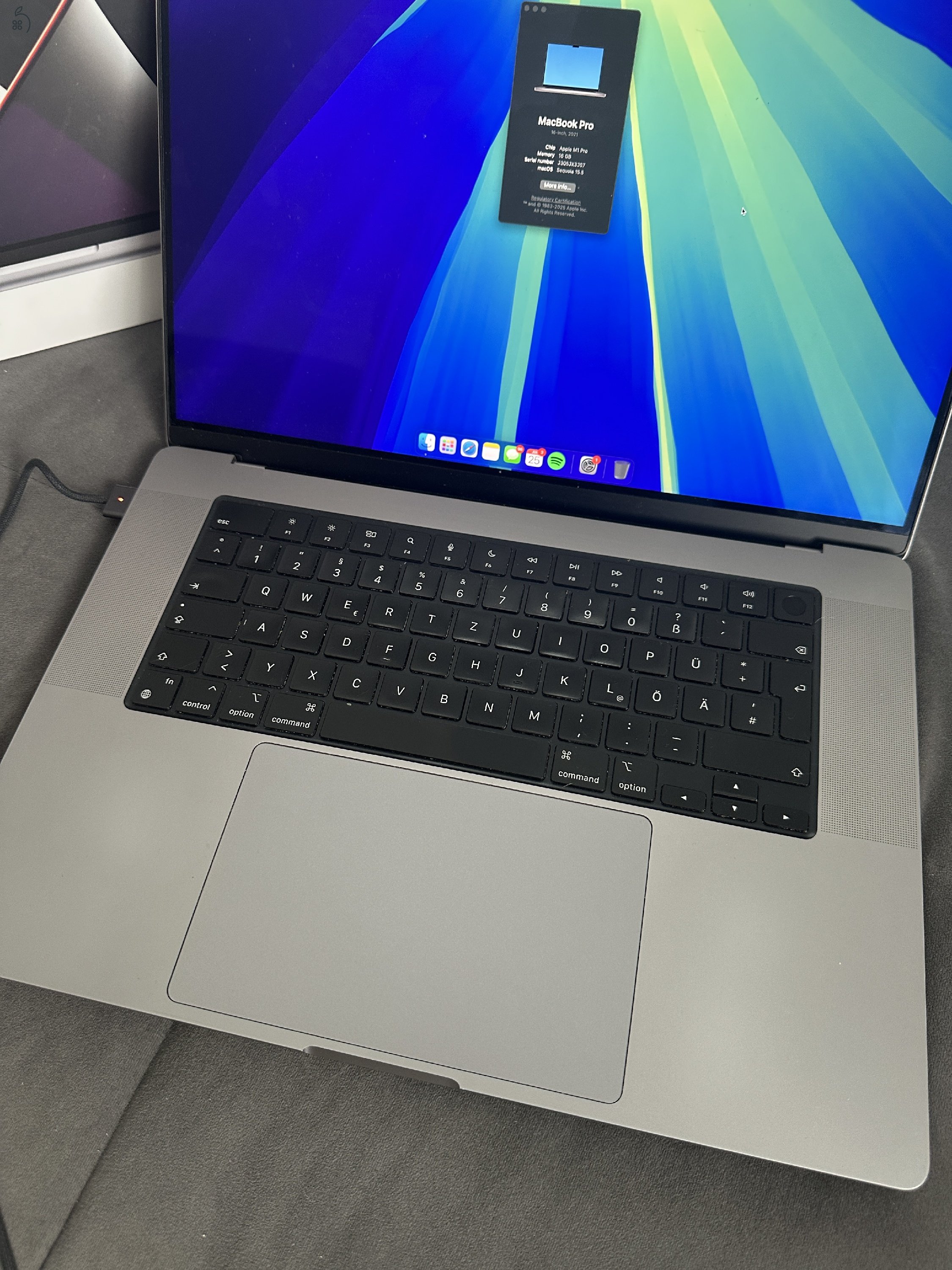 Macbook Pro 16 2021 - M1 Pro, 16Gb, 512Gb