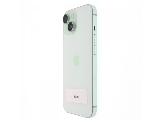 !! 1 ÉV GARANCIA !! Apple iPhone 15 128 GB Green 100%