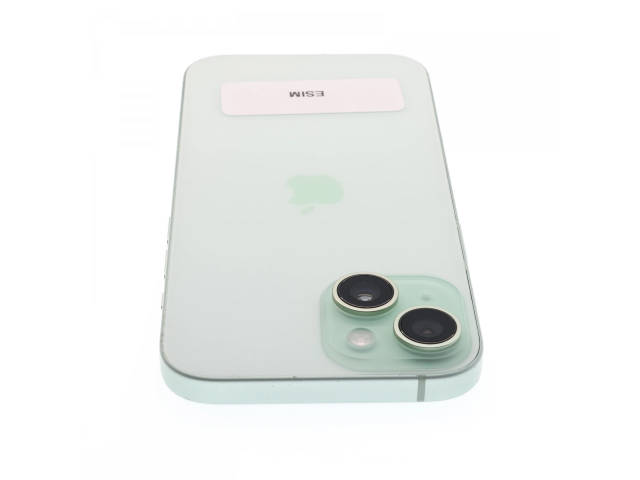 !! 1 ÉV GARANCIA !! Apple iPhone 15 128 GB Green 100%