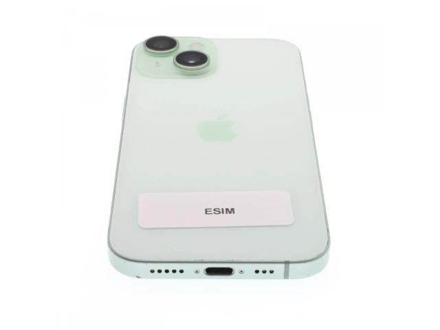 !! 1 ÉV GARANCIA !! Apple iPhone 15 128 GB Green 100%