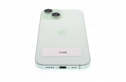 !! 1 ÉV GARANCIA !! Apple iPhone 15 128 GB Green 100%