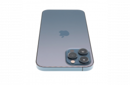 !! 1 ÉV GARANCIA !! Apple iPhone 12 Pro Max 256 GB Pacific Blue 100%