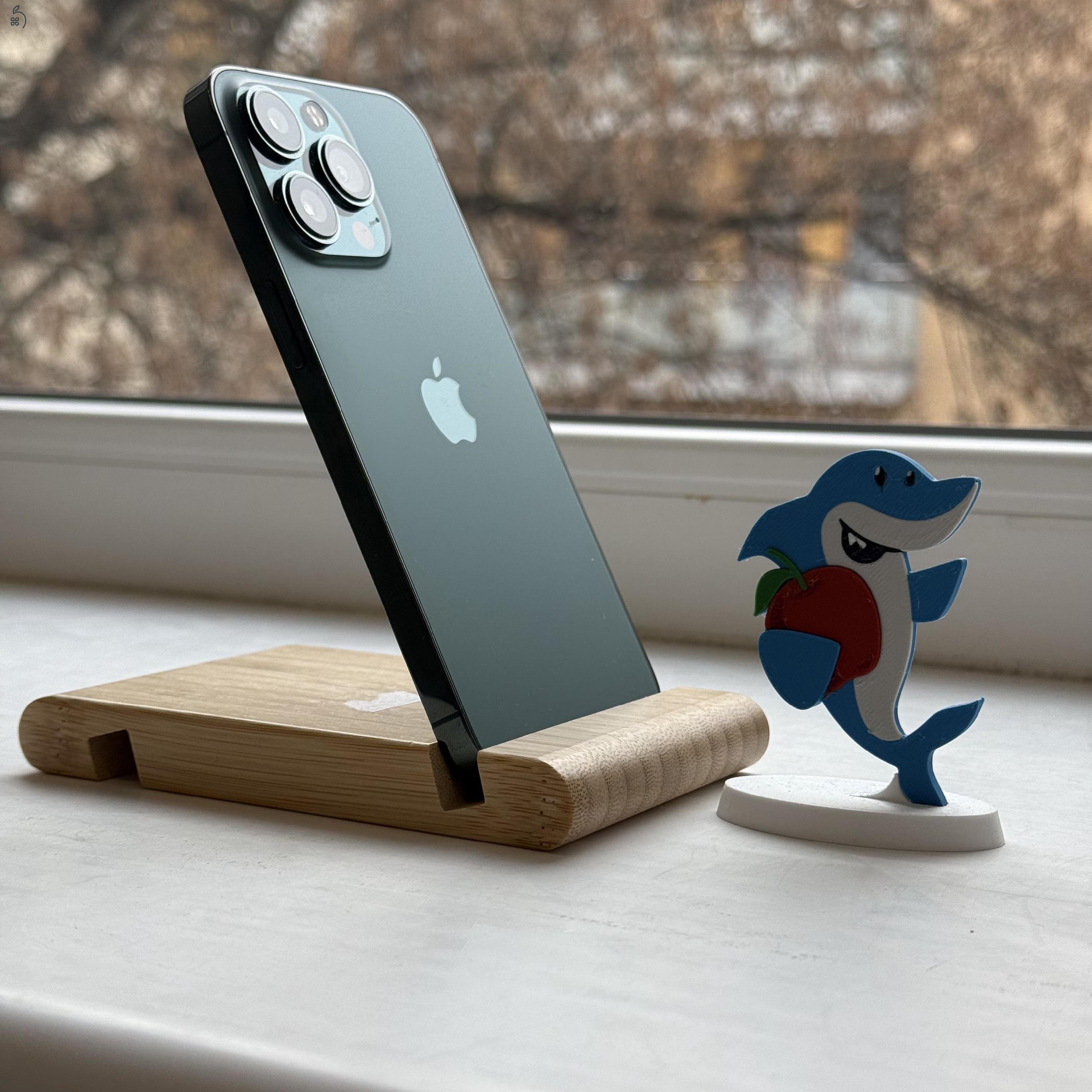 HIBÁTLAN iPhone 13 Pro 256GB Alphine Green- Kártyafüggetlen, 1 ÉV GARANCIA, MS2969