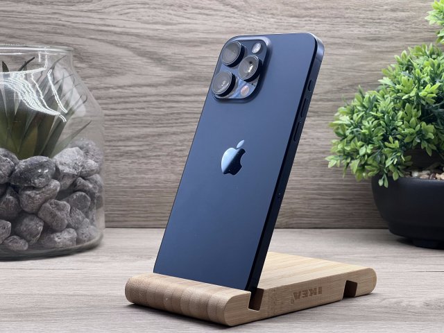 iPhone 15 Pro Max Blue Titanium 256GB 2 ÉV Garanciával Számlával