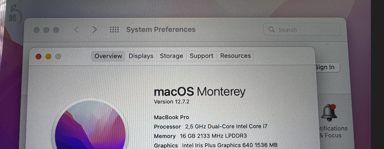 MacBook Pro 13” 2017