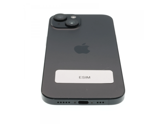 !! 1 ÉV GARANCIA !! Apple iPhone 15 256 GB Black 100%