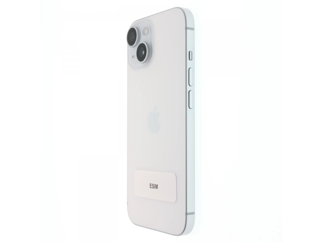 !! 1 ÉV GARANCIA !! Apple iPhone 15 256 GB Blue 100%