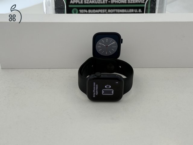 Apple Watch 8 45mm Használt/1-3 hónap gar./Akku 83%/p4380