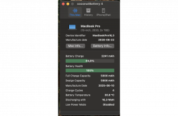 MacBook Pro (A2289) 2020, 512 GB‑os SSD (Új akksival)