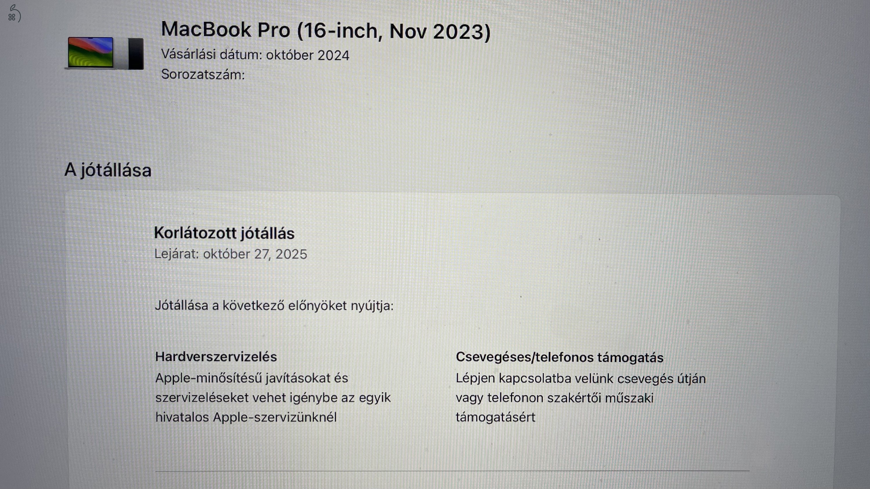 Macbook Pro 16