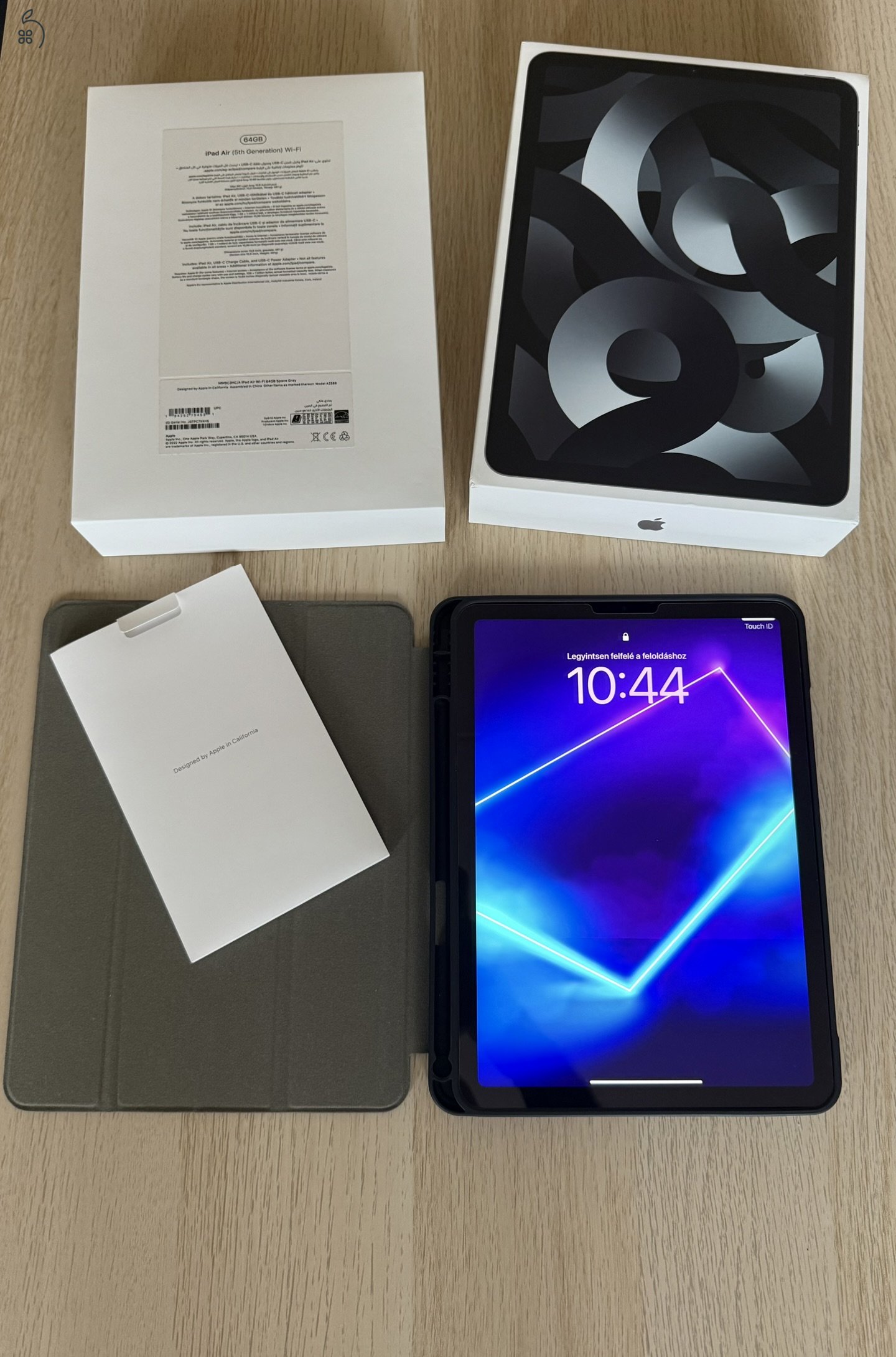 Apple iPad Air 5 (2022) 64 GB WiFi Space Grey