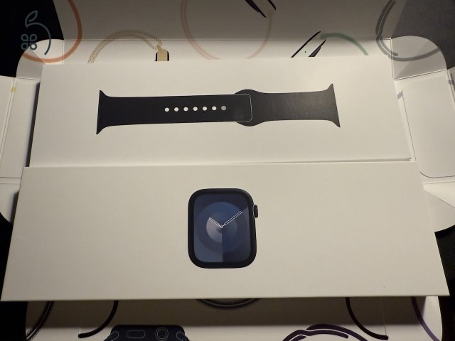 Eladó Apple Watch Series 9 45 mm GPS+Cellular - Black/Fekete!