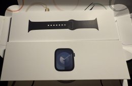 Eladó Apple Watch Series 9 45 mm GPS+Cellular - Black/Fekete!