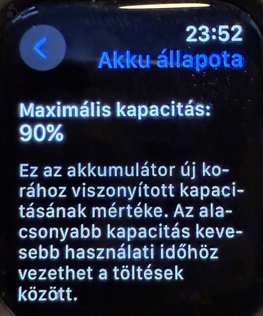 Eladó Apple Watch Series 9 45 mm GPS+Cellular - Black/Fekete!