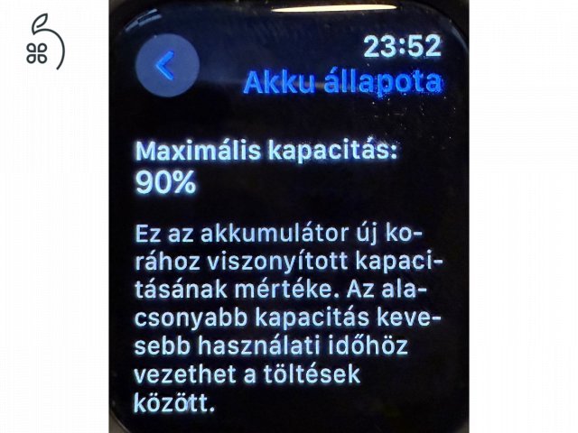 Eladó Apple Watch Series 9 45 mm GPS+Cellular - Black/Fekete!