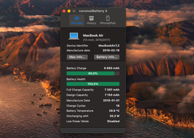 MacBook Air i7/512GB/8GB 2017 CTO modell