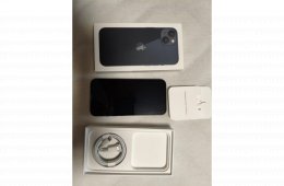 Apple iphone 13 128GB Mobiltelefon ( Black )(Kártyafüggetlen)